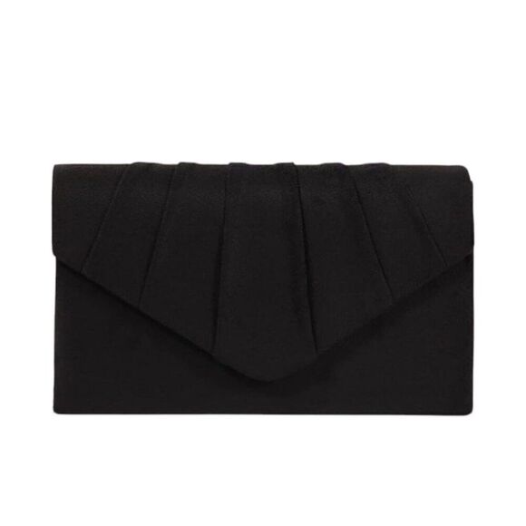 Classic Black Envelope Clutch - Picture 2 of 4